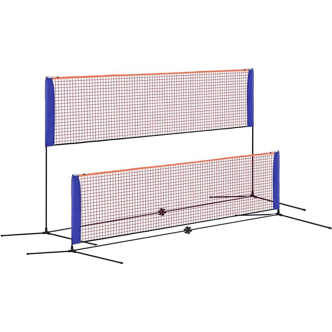 Badminton Netting - 휴대용 배드민턴 네트 소형 4.1M 폭