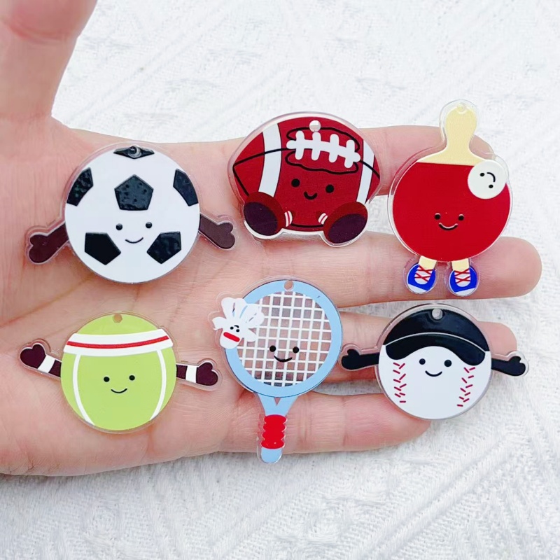 Badminton Date - 팔찌, 열쇠고리, 목걸이 펜던트 DIY 주얼리