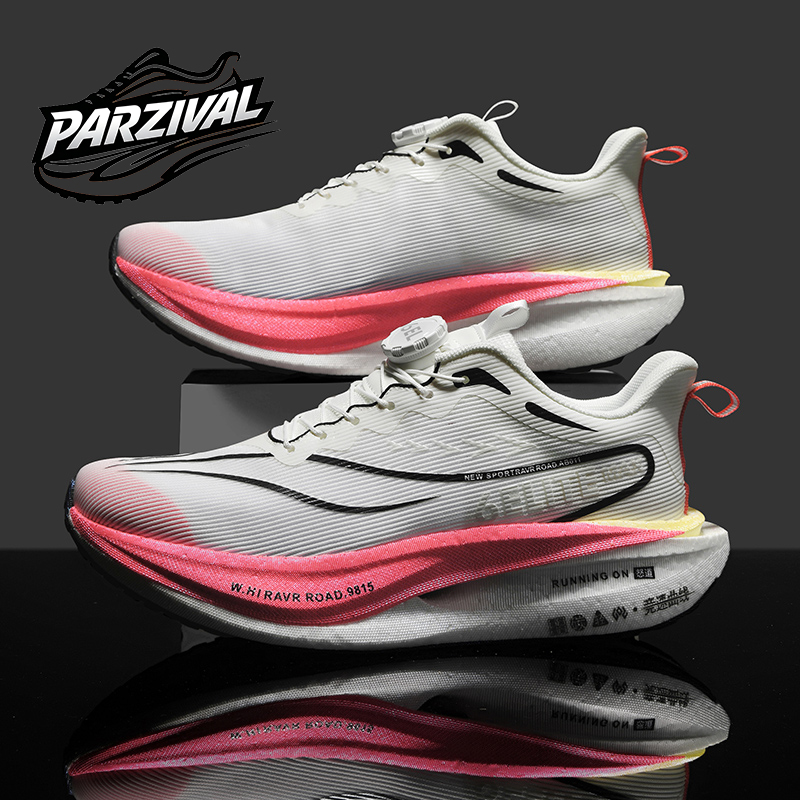 Badminton Shoes - 남성 카본 플레이트 러닝화 통기성 운동화