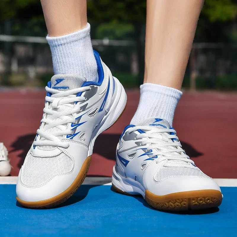 남녀공용 전문 배구 신발, 스포츠 통기성 댐핑 신발,  - Badminton Footwork 리뷰 및 가격
