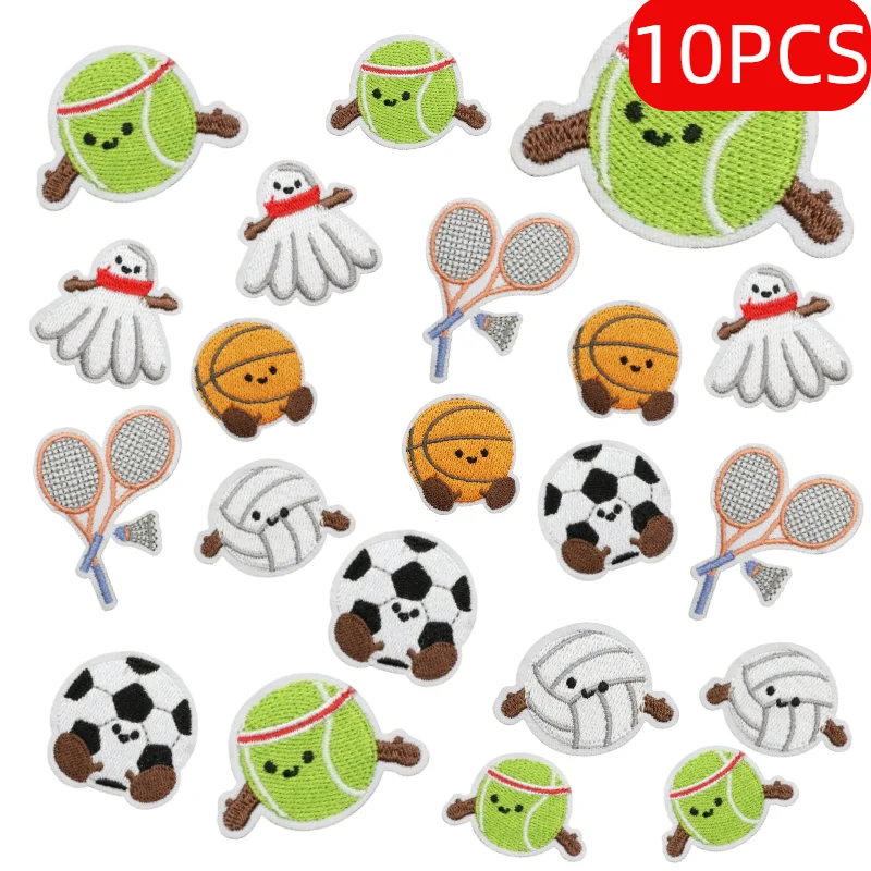 다양한 스포츠 디자인 패치 10/12개 도매 자수 패치 - Badminton Center 리뷰 및 가격