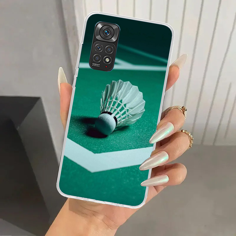 배드민턴 스포츠 폰 케이스 샤오미 레드미 노트 15 1 - Badminton Logo 리뷰 및 가격