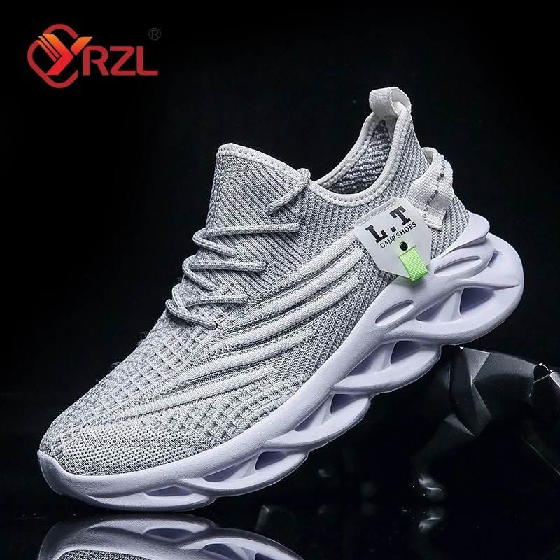 YRZL 남성 스포츠 러닝 블랙 조깅 신발 캐주얼 스니 - Badminton Shoes 리뷰 및 가격